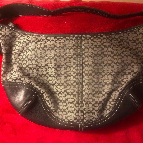 Black Coach purse - Picture 1 of 4